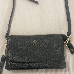 Nanette Lepore Black Crossbody Bag